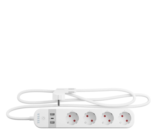 Tesla Inteligentna listwa zasilająca PS300 2x USB-A 1x USB-C - 1263753 - zdjęcie 3